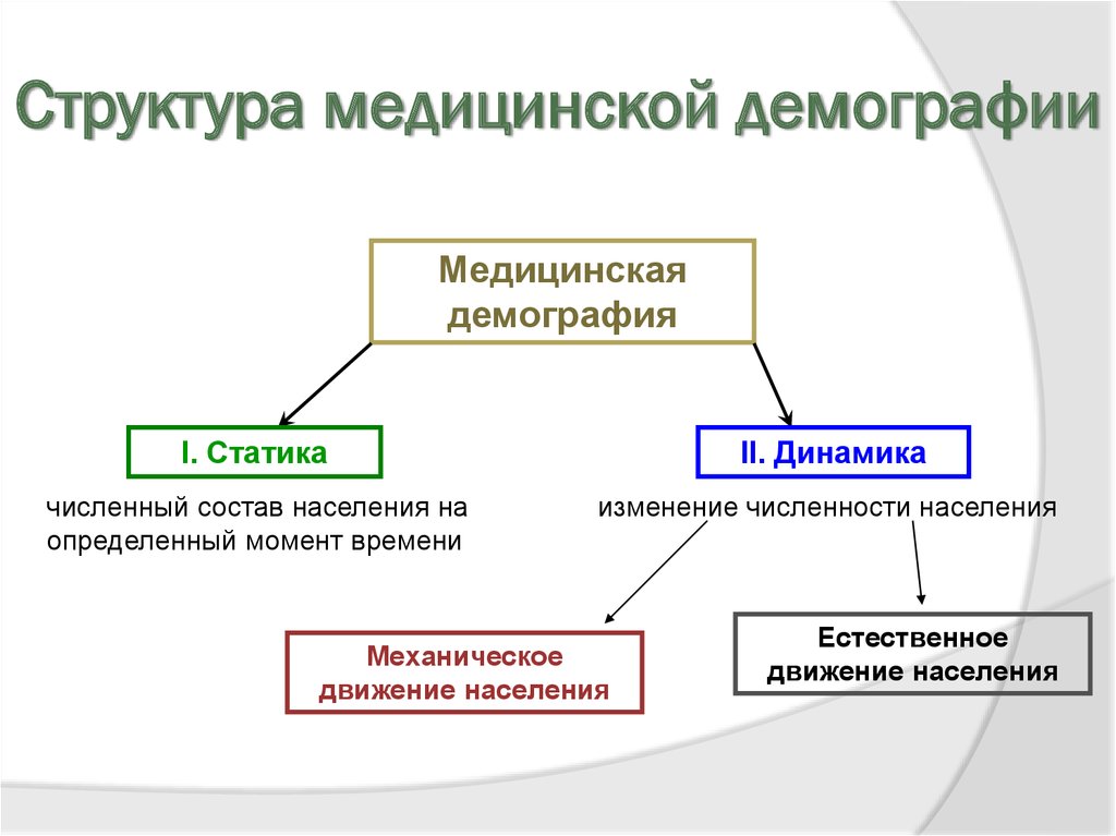 Роль демографии