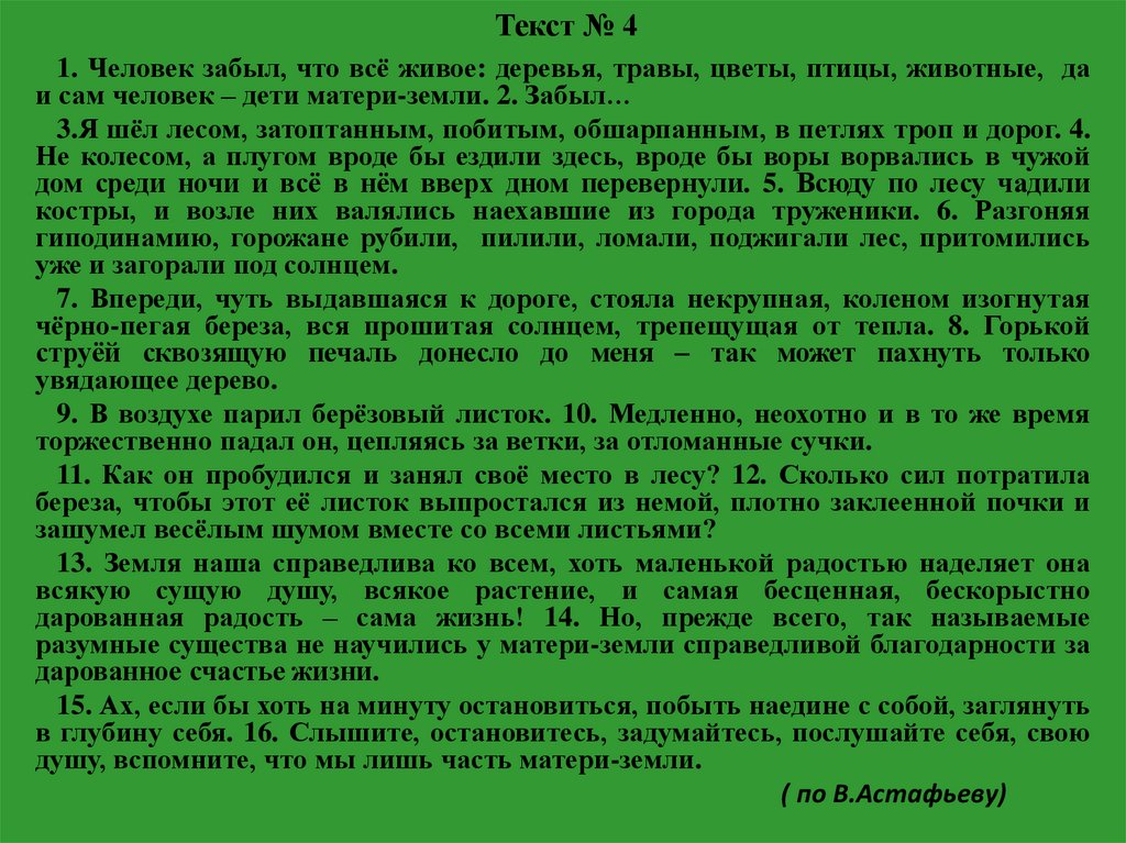 Текст № 4