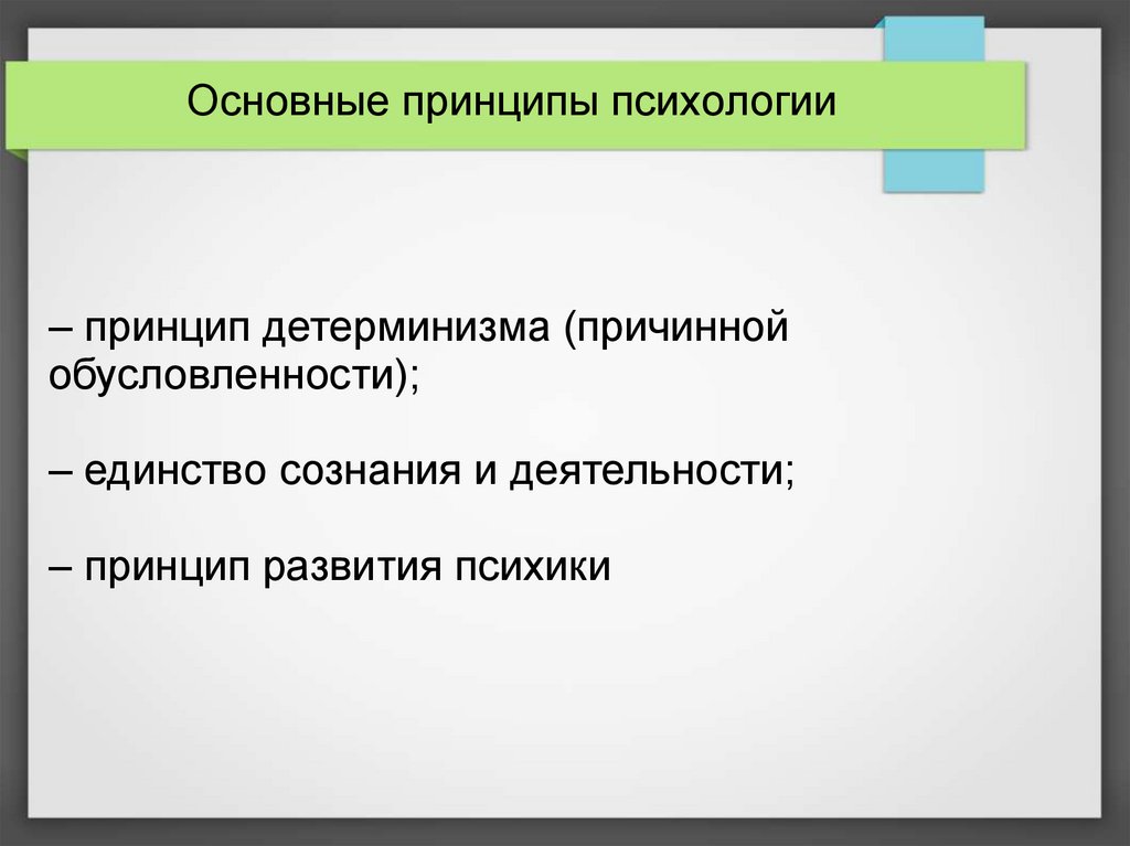 Принципы психологии. Принципы изучения психики. Научные принципы психологии. Основные психологические принципы.