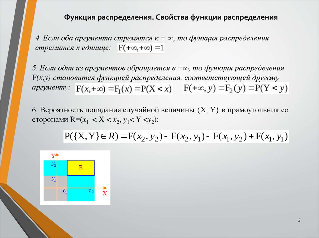 4 распределение. Многомерная функция распределения. Многомерная функция распределения вероятностей. Распределения в теории вероятности. Свойства многомерной функции распределения.