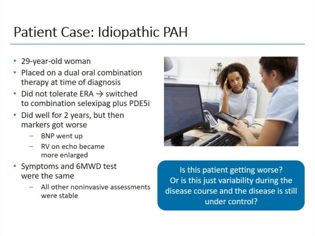 Patient Case: Idiopathic PAH