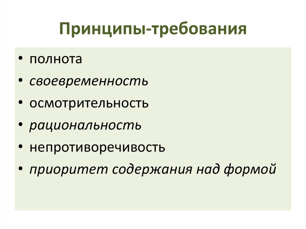 Ответственность за своевременность организации полноту