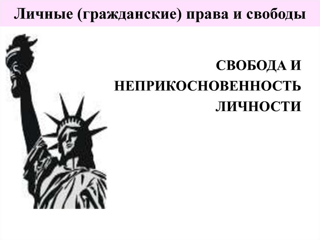 Система конституционных прав, свобод и обязательств человека и гражданина - Конс