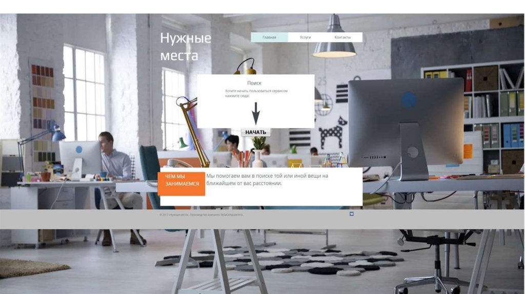 Нужные места