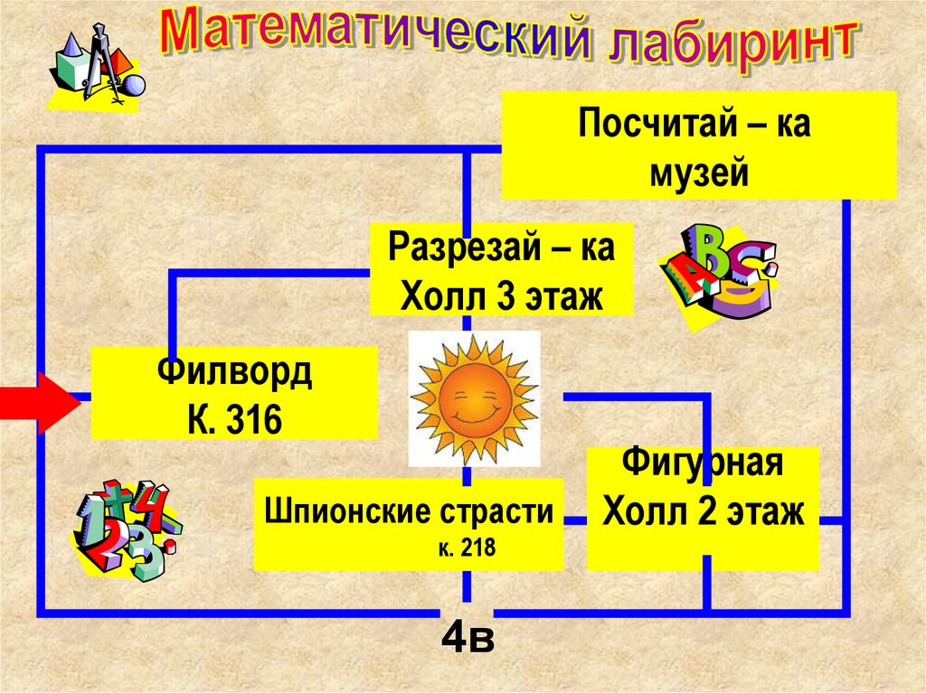 Лабиринт 4 класс презентация