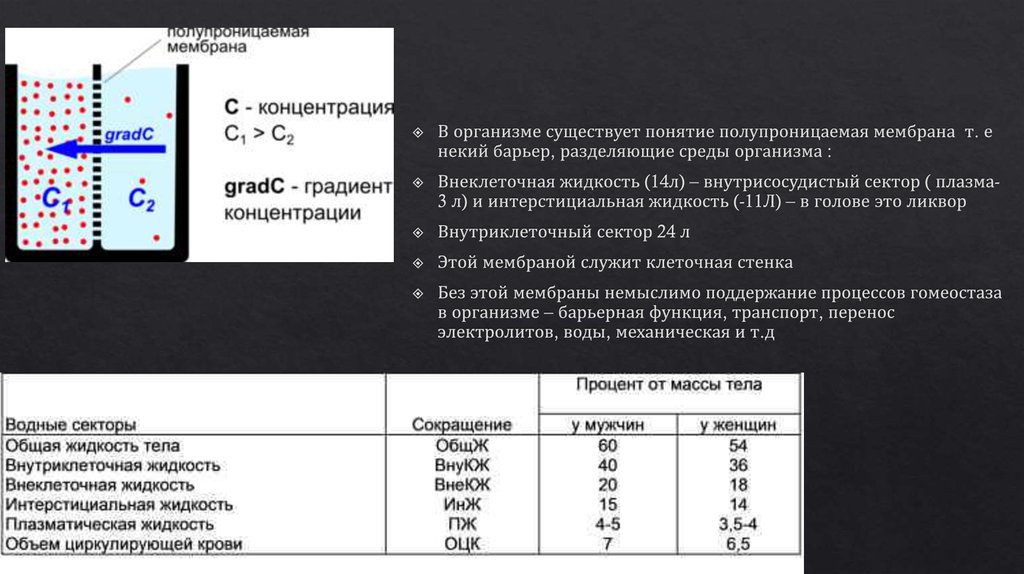 Водно электролитные нарушения у хирургических больных презентация