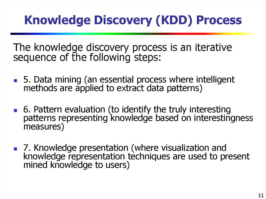Knowledge Discovery (KDD) Process