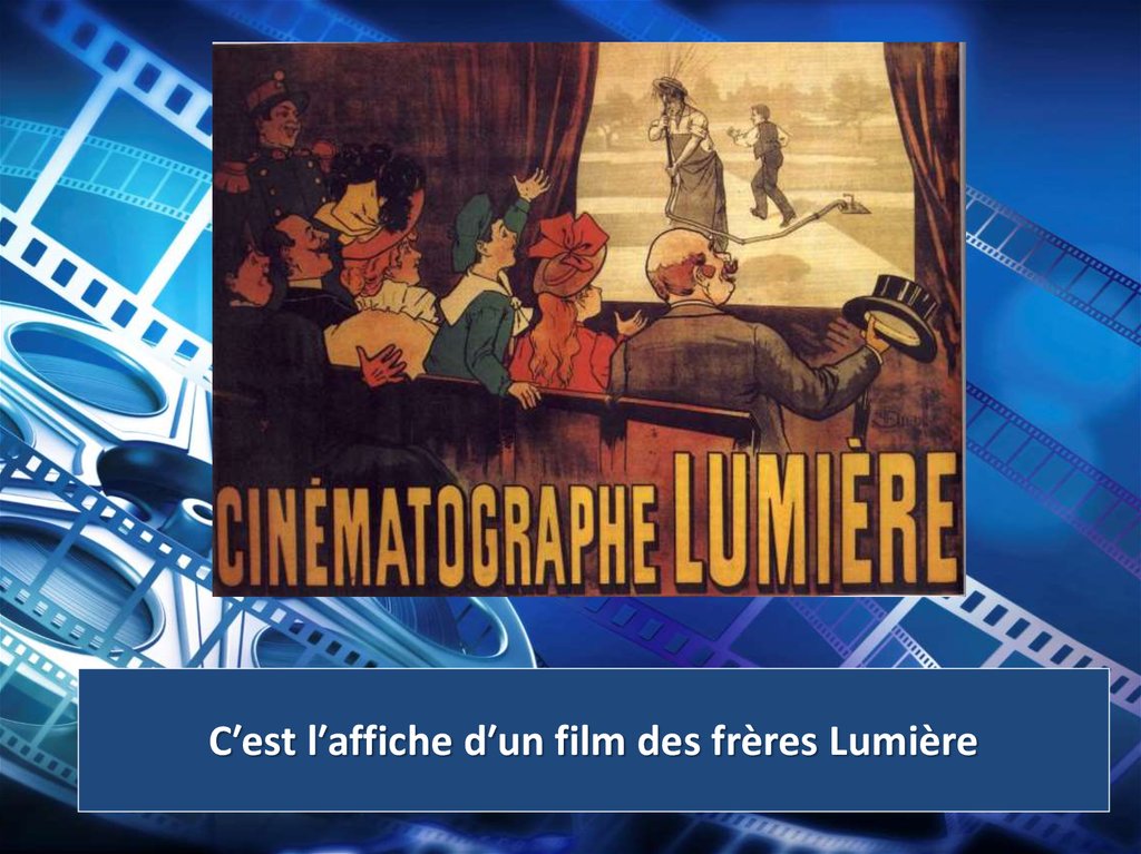 Le cinématographe des frères Lumière - online presentation