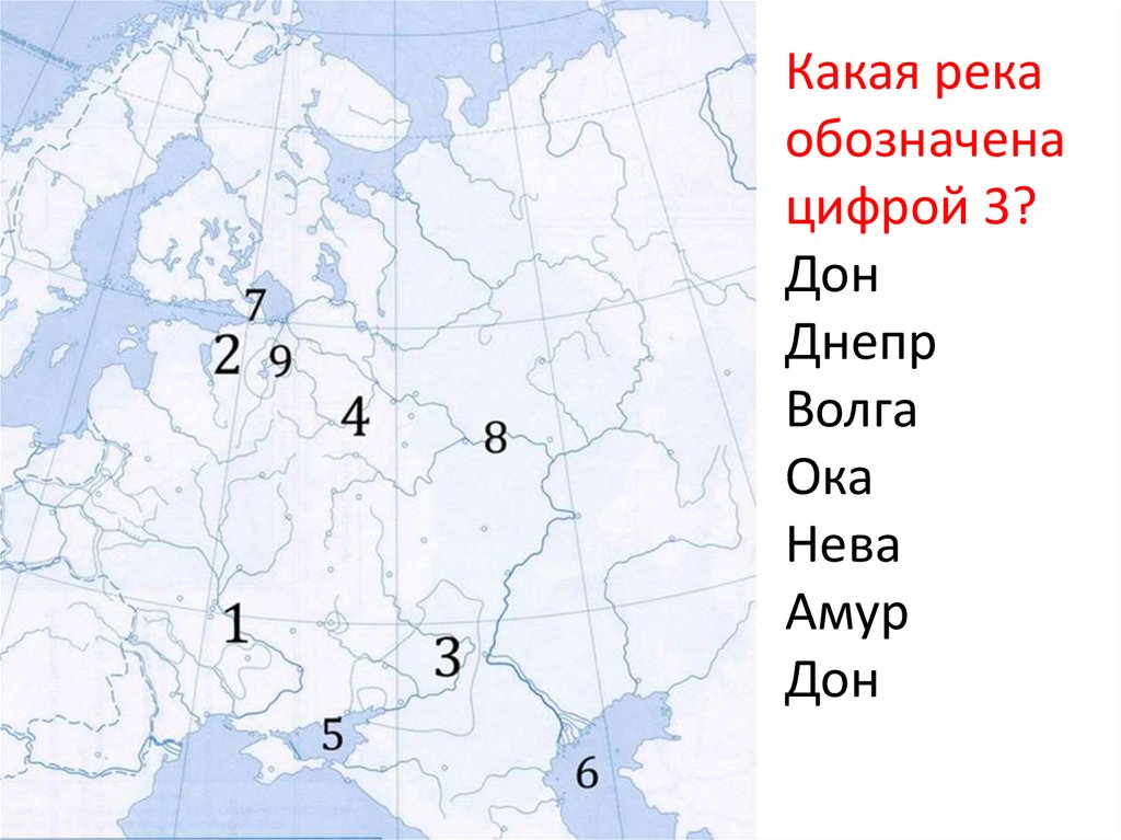 Какой цифрой на карте. Какими цифрами на карте обозначены реки. Дон на контурной карте. Какими цифрами на карте. Какими цифрами на карте обозначены реки Волга.