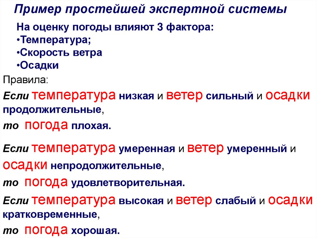 Умеренный осадок. Примеры простых систем. Пример простейшей системы. Примером простой системы является:. Слабые непродолжительные осадки.