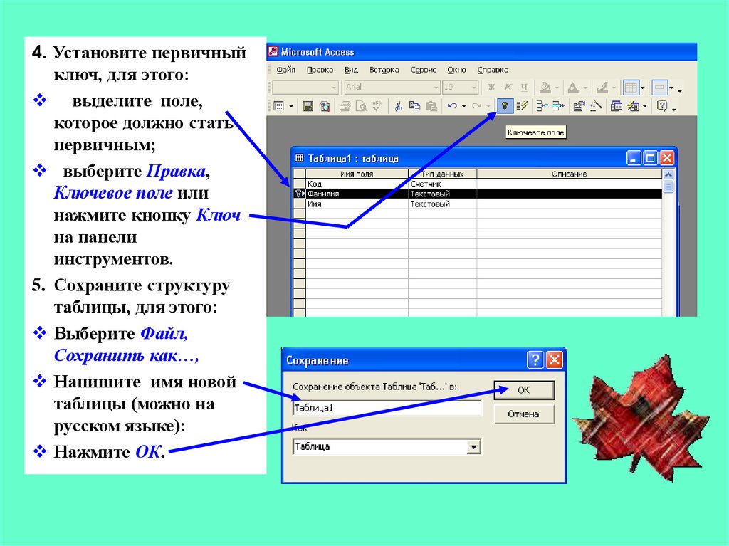 Как вставить картинку в отчет access