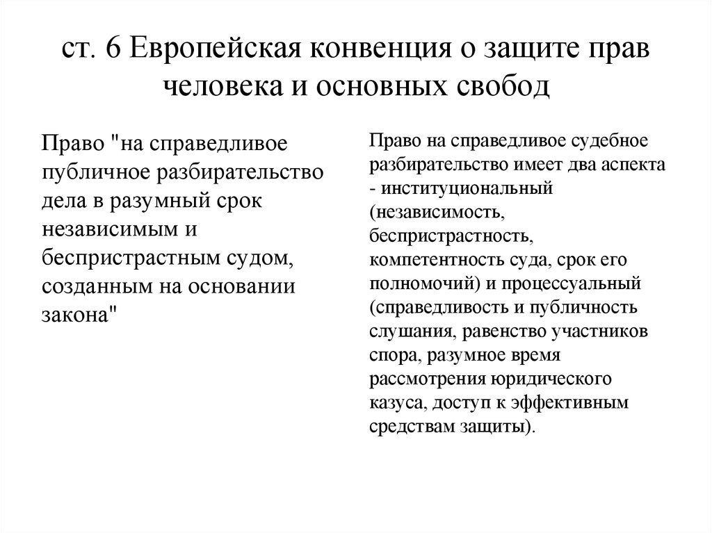 Конвенция о правах человека и основных свобод