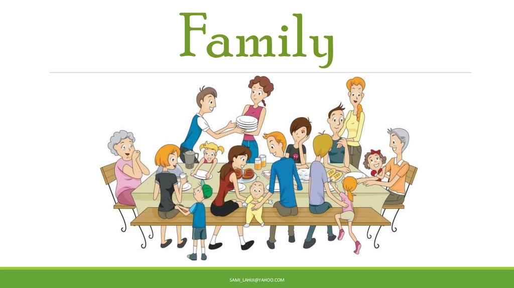 presentation about family member