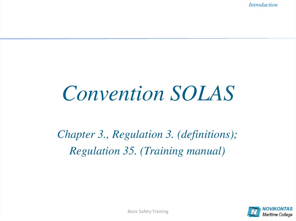 Convention SOLAS