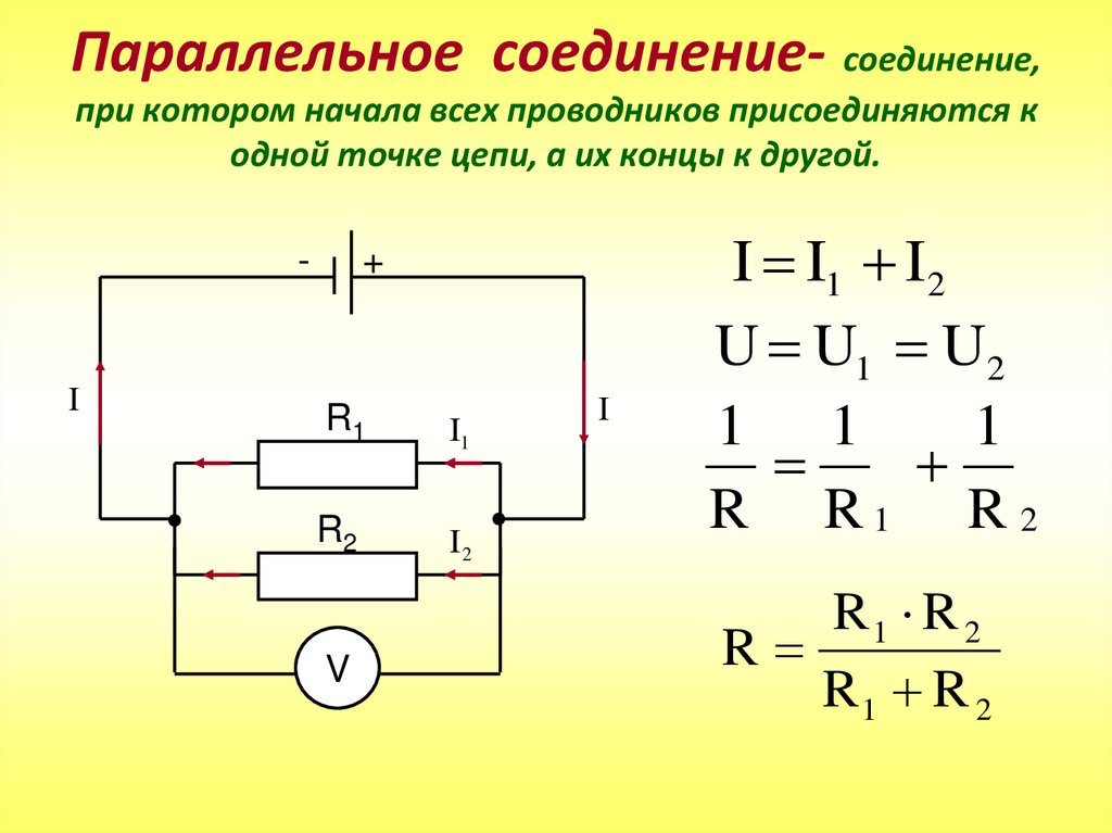 Расчет параллельной цепи. Параллельное соединение 3-х резисторов формула. Электричество параллельное соединение. Параллельное соединение схема физика. Параллельное соединение схема 8 класс.