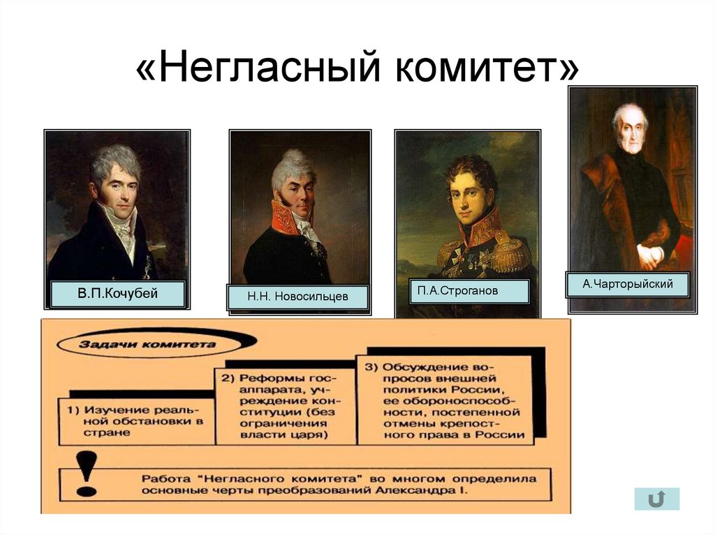 «Негласный комитет»