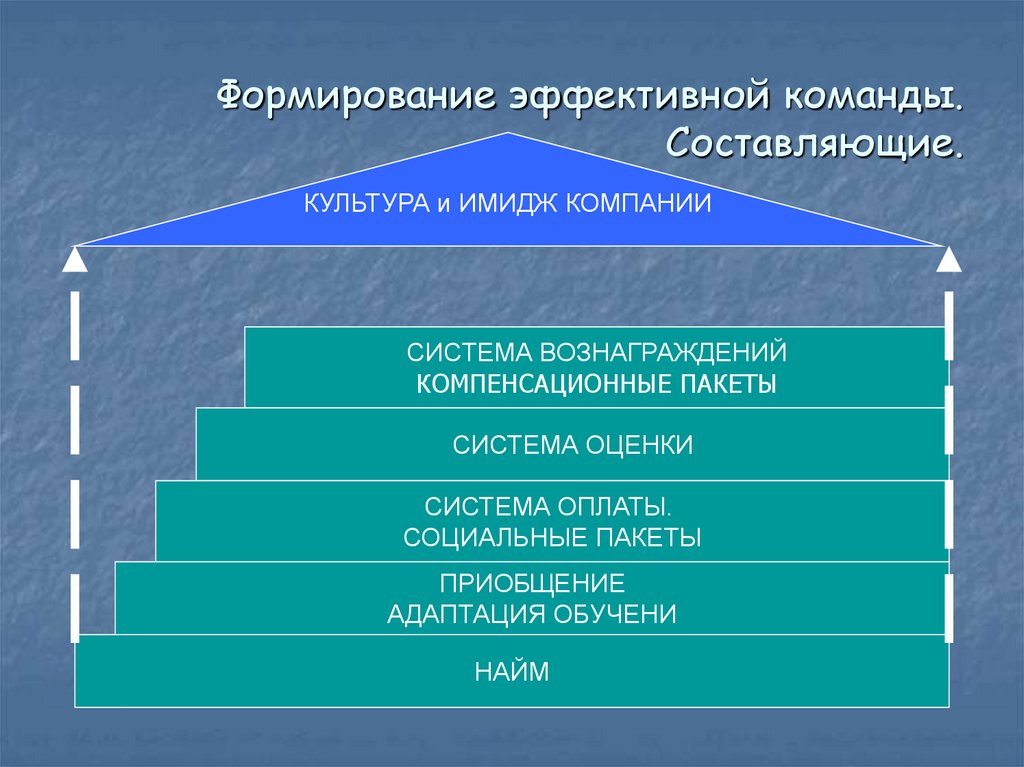 Составляющая команды