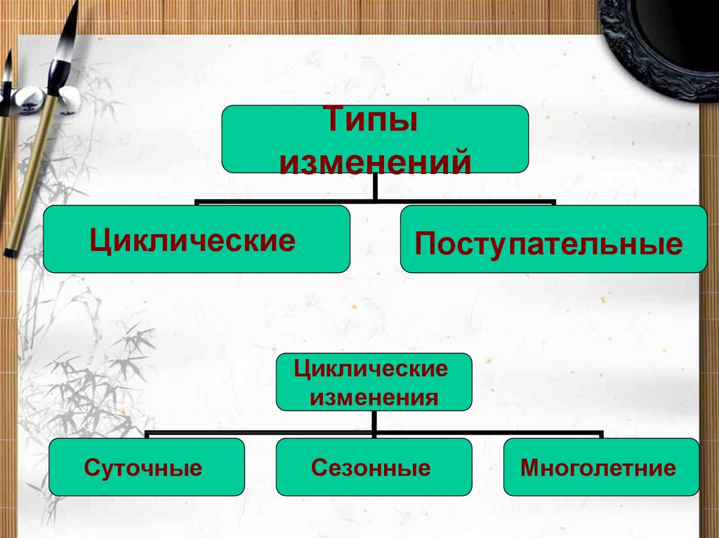 Объясните причины смены экосистем изображенных на рисунке от а б в г