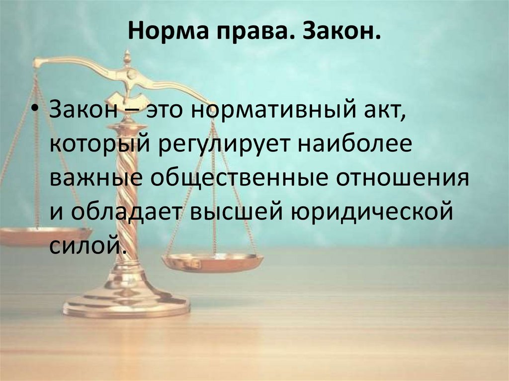 Право в жизни человека общества государства