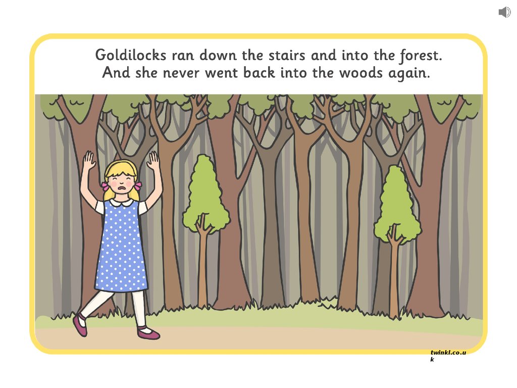 the story of goldilocks and the three bears