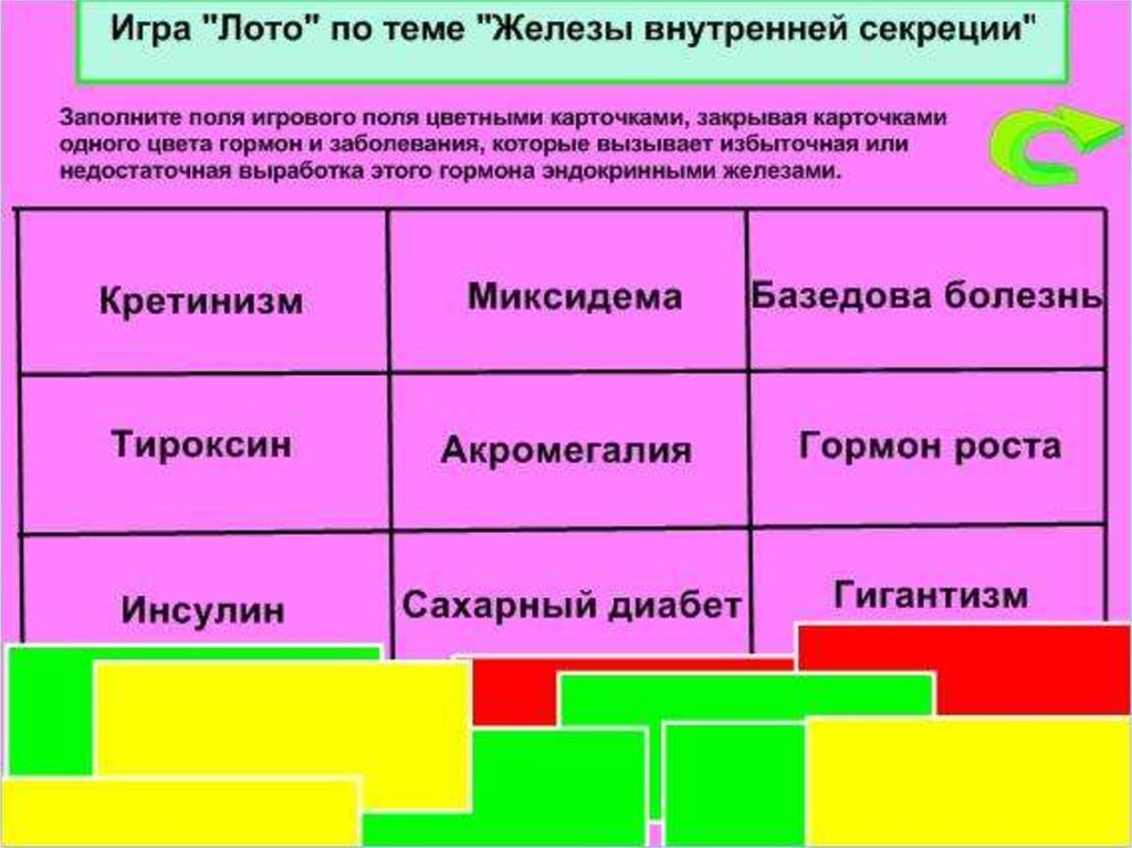 Функции желез внутренней секреции презентация 8 класс