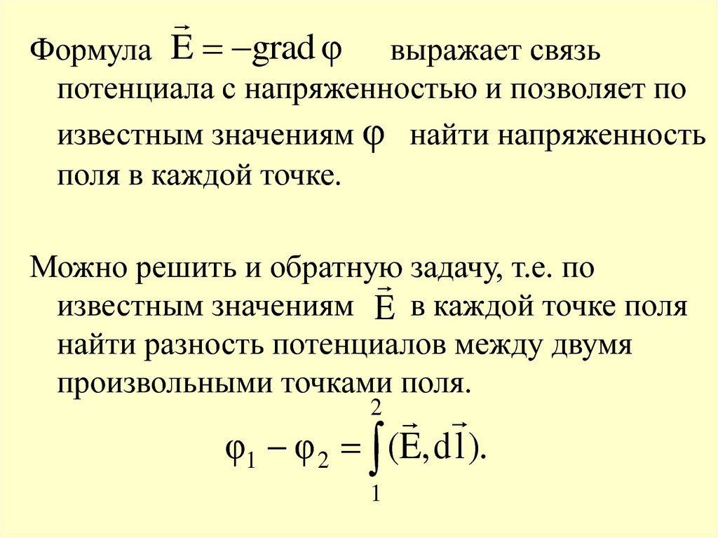 Калькулятор потенциальной