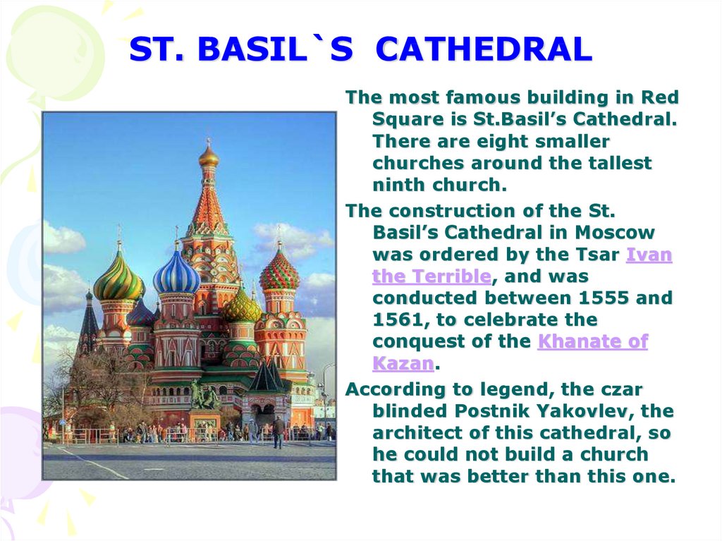 ST. BASIL`S CATHEDRAL