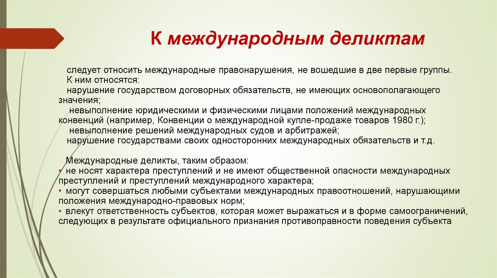 Санкции в международном праве презентация