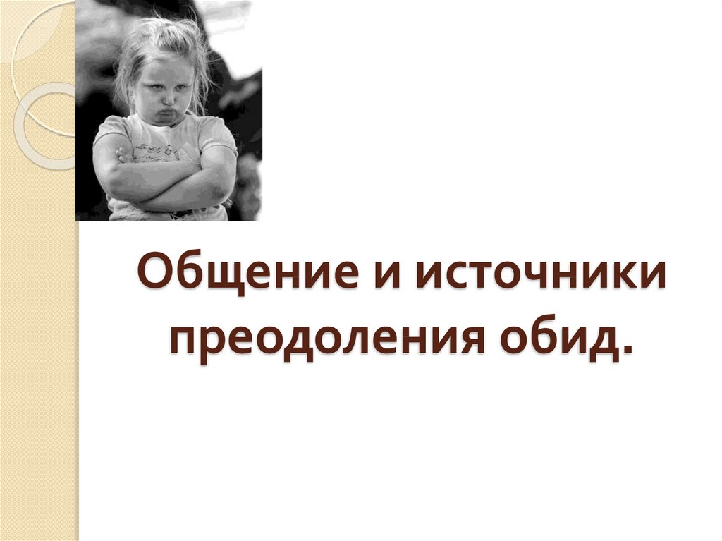 Презентация общение и источники преодоления обид 4 класс орксэ