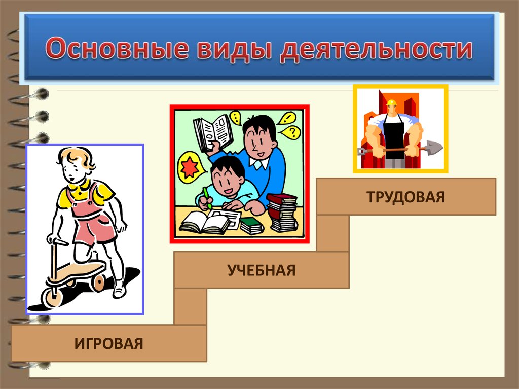 8 видов деятельности