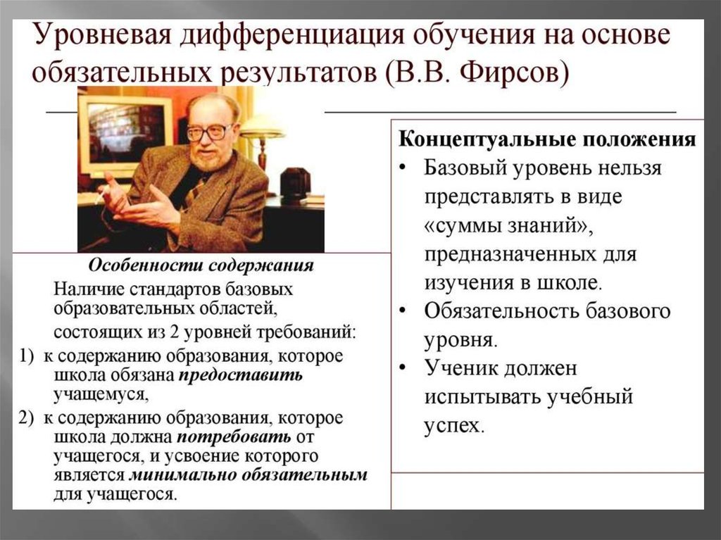 На обязательной основе. История развития уровневой дифференциации в СССР И РФ.