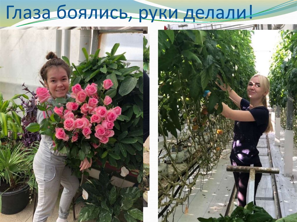 Глаза боялись, руки делали!