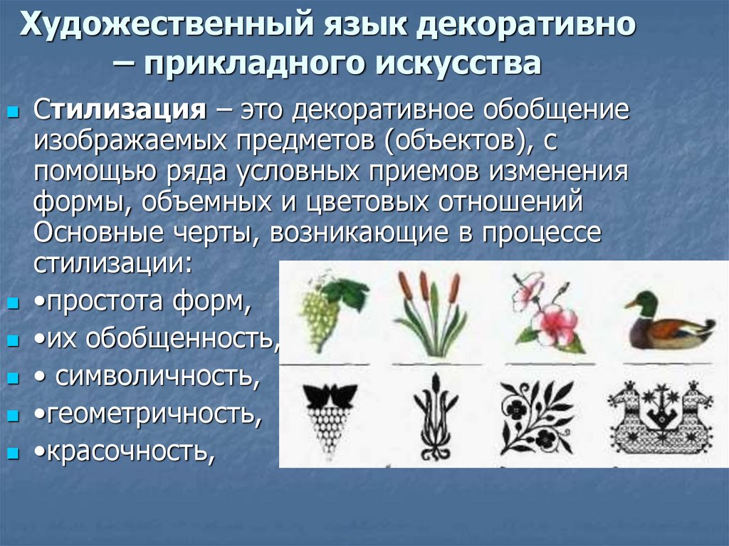 Язык искусства презентация