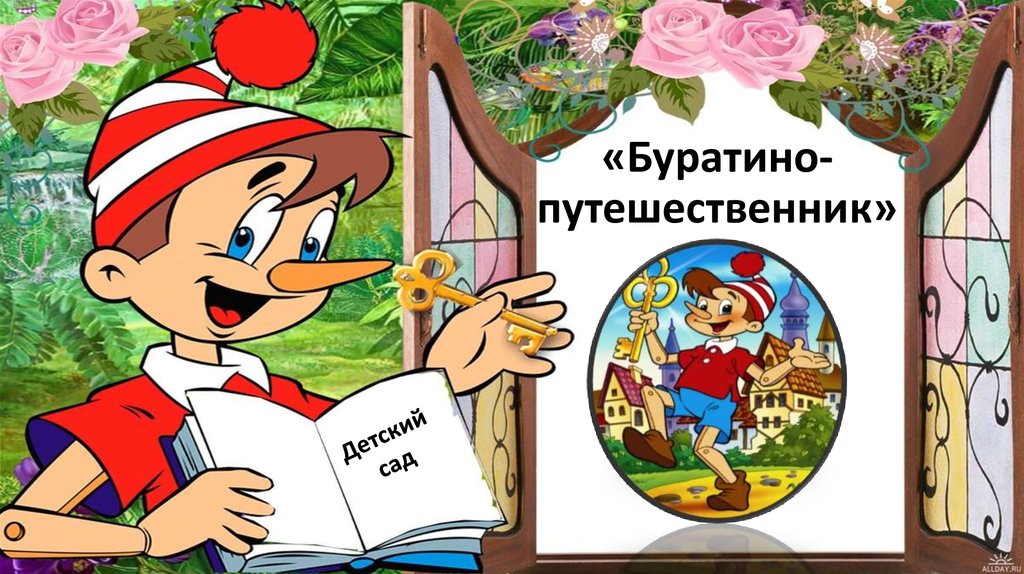 Презентация моя любимая книга буратино