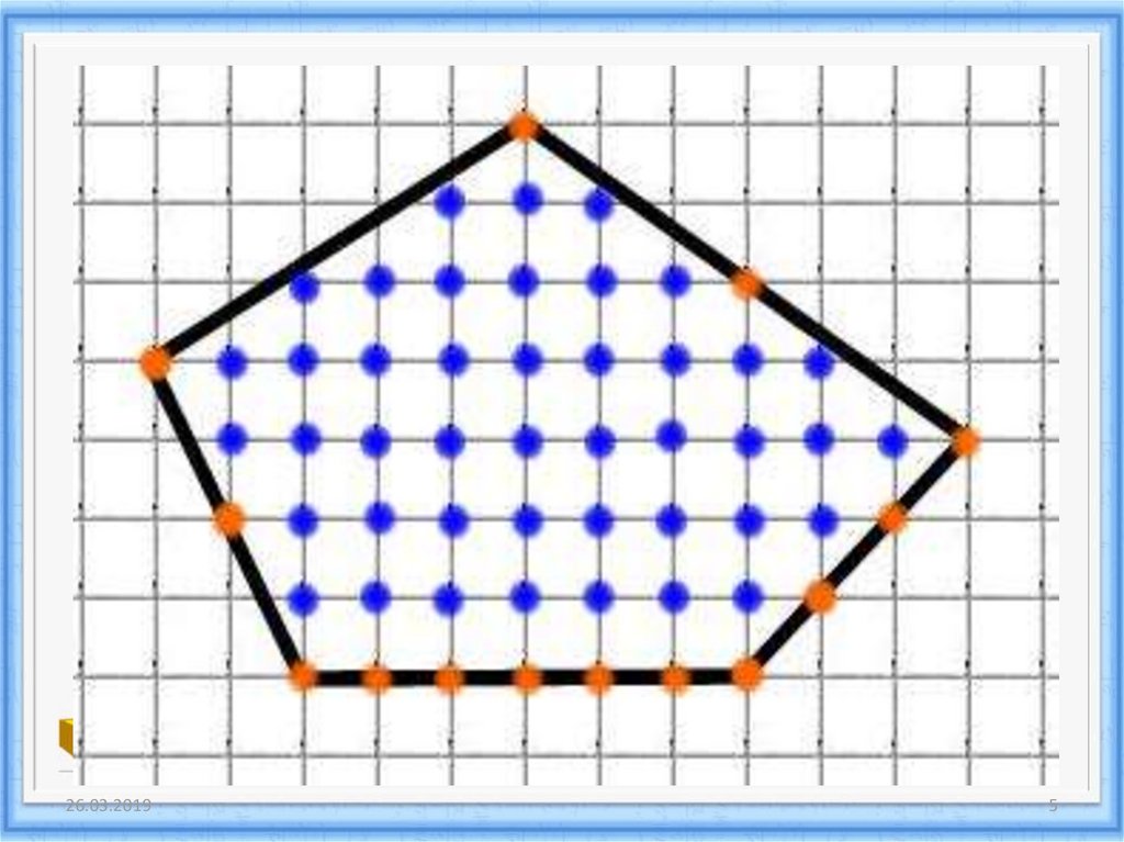 Фигуры на решетке. Многоугольники на решётке формула пика. Площадь пятиугольника формула пика. Клетчатый многоугольник что это. Пятиугольник на клетчатой бумаге.