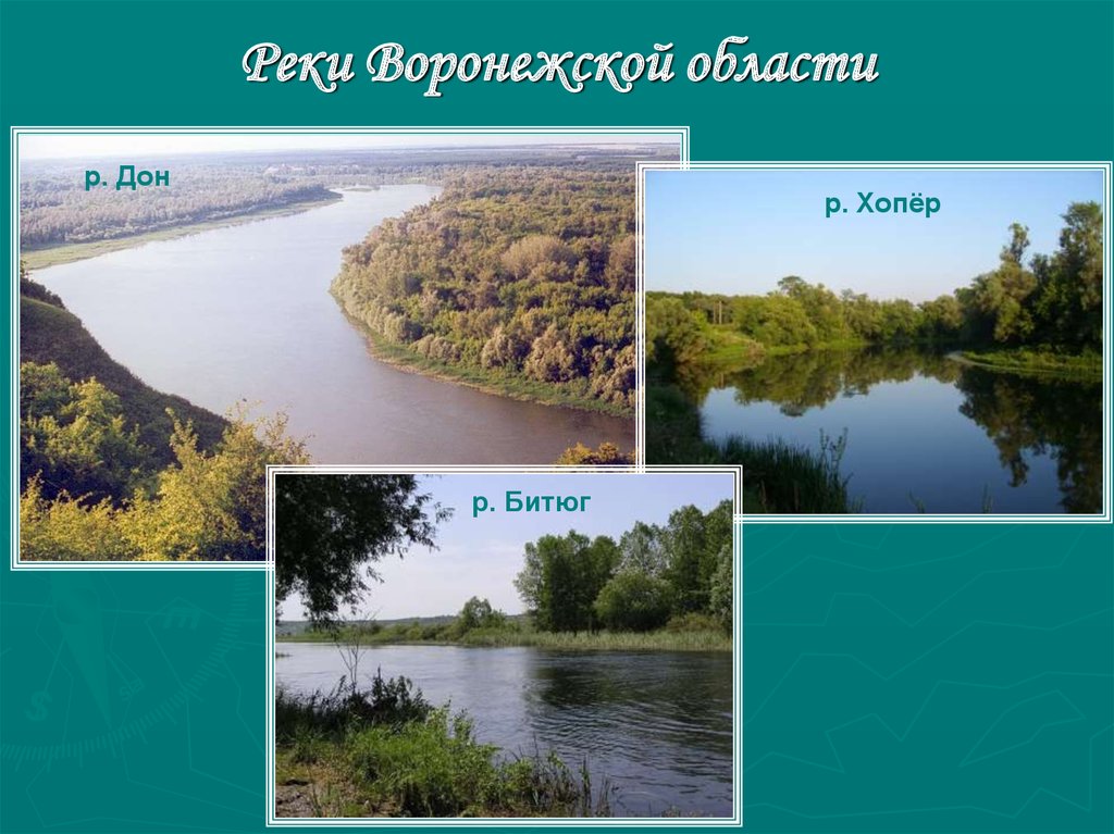 Озера реки проект