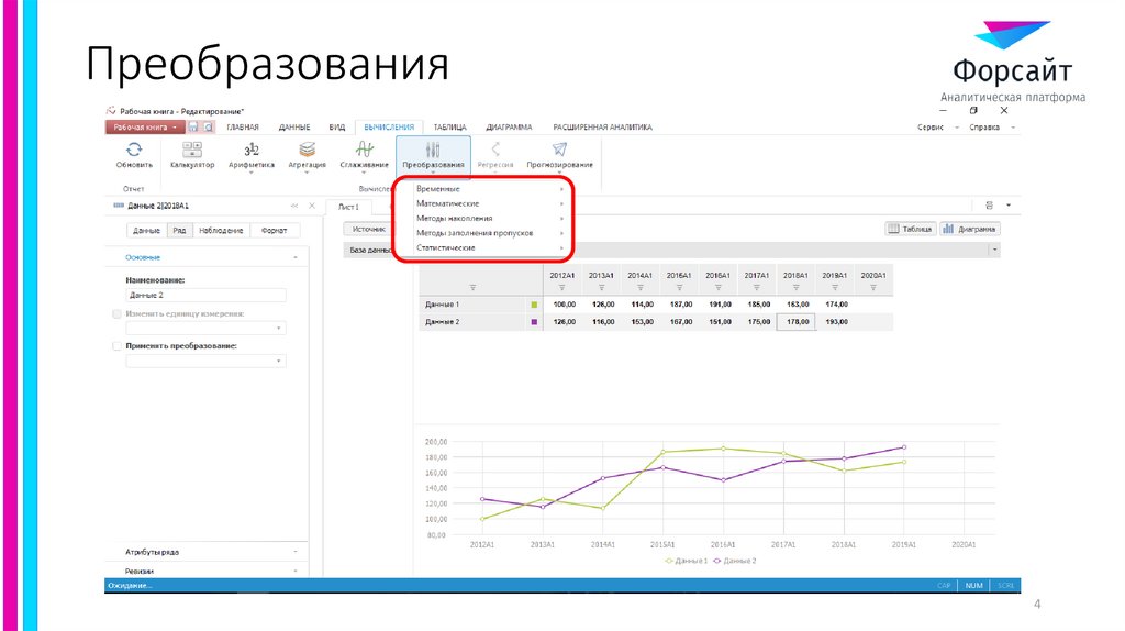 Преобразования