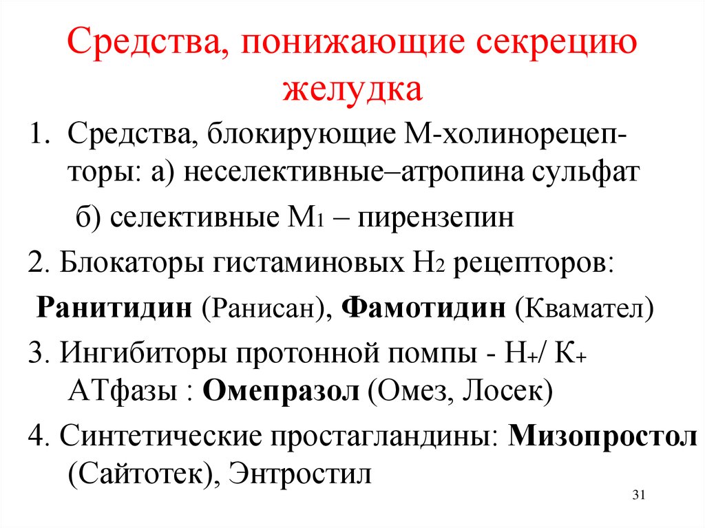 Гастропротекторы фармакология презентация