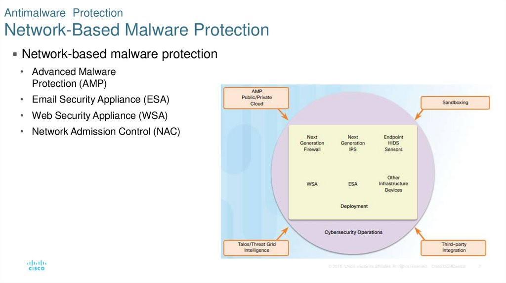 Antimalware Protection Network-Based Malware Protection
