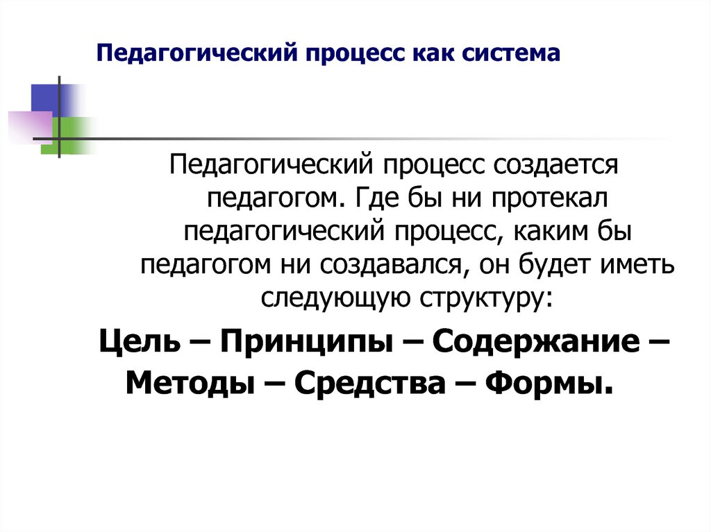 Части образовательного процесса. Педагогический процесс как система. Воспитательный процесс как система. Образовательный процесс как система. Педагогический процесс представляет собой.