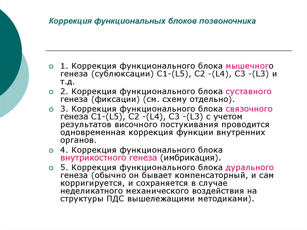 Функция коррекции. Функциональный блок позвоночника. Функциональный блок позвонков. Блок шейных позвонков. Функциональный блок поясничного отдела позвоночника.