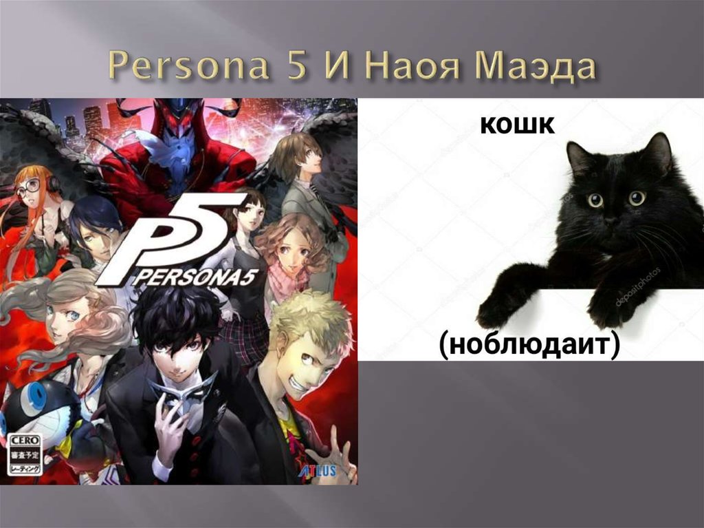 Persona 5 И Наоя Маэда