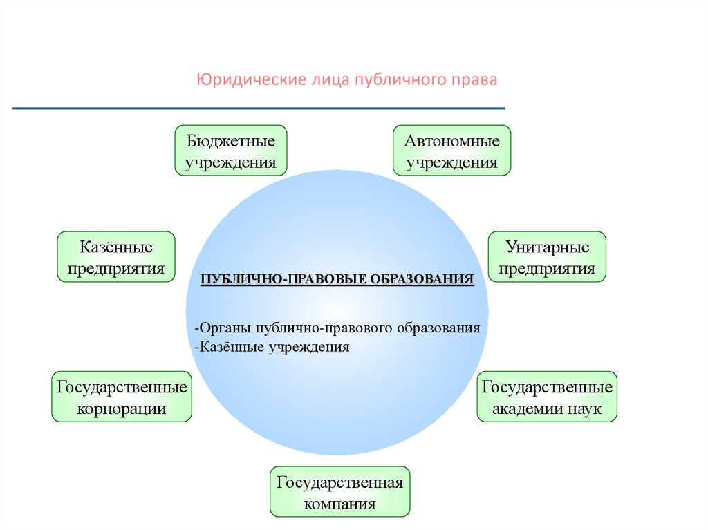 Публичные организации россии