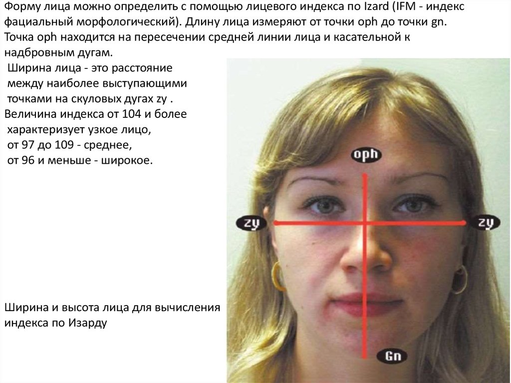 Определить форму лица по фото онлайн программа