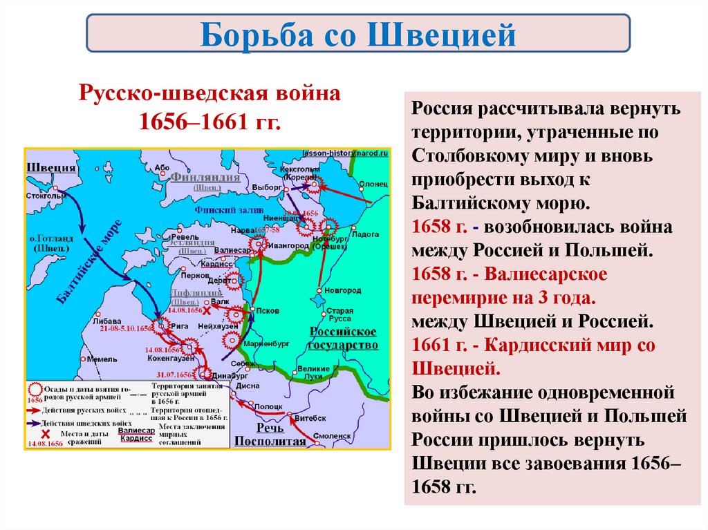 Отношения россии и швеции в 18 веке