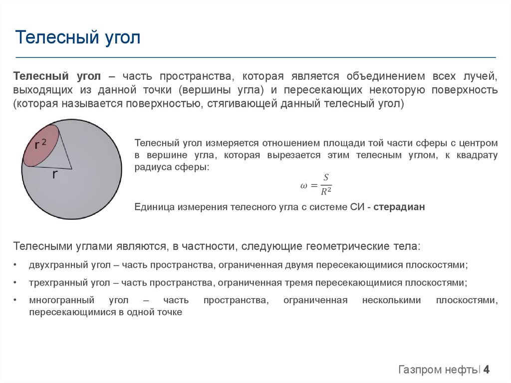 Единичный телесный угол