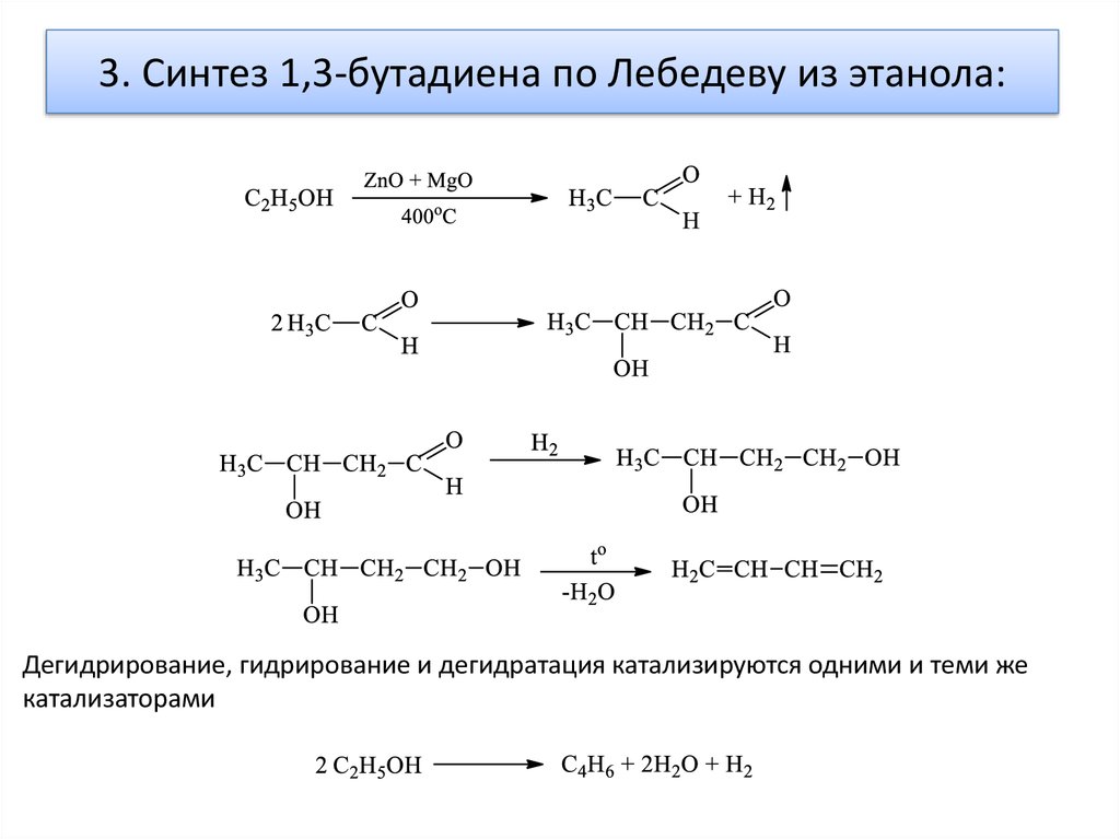 Для бутадиена характерны реакции. Синтез бутадиена 1.3. Получение бутадиена из этанола. Бутадиен-1.3 реакции. Получение бутадиена.