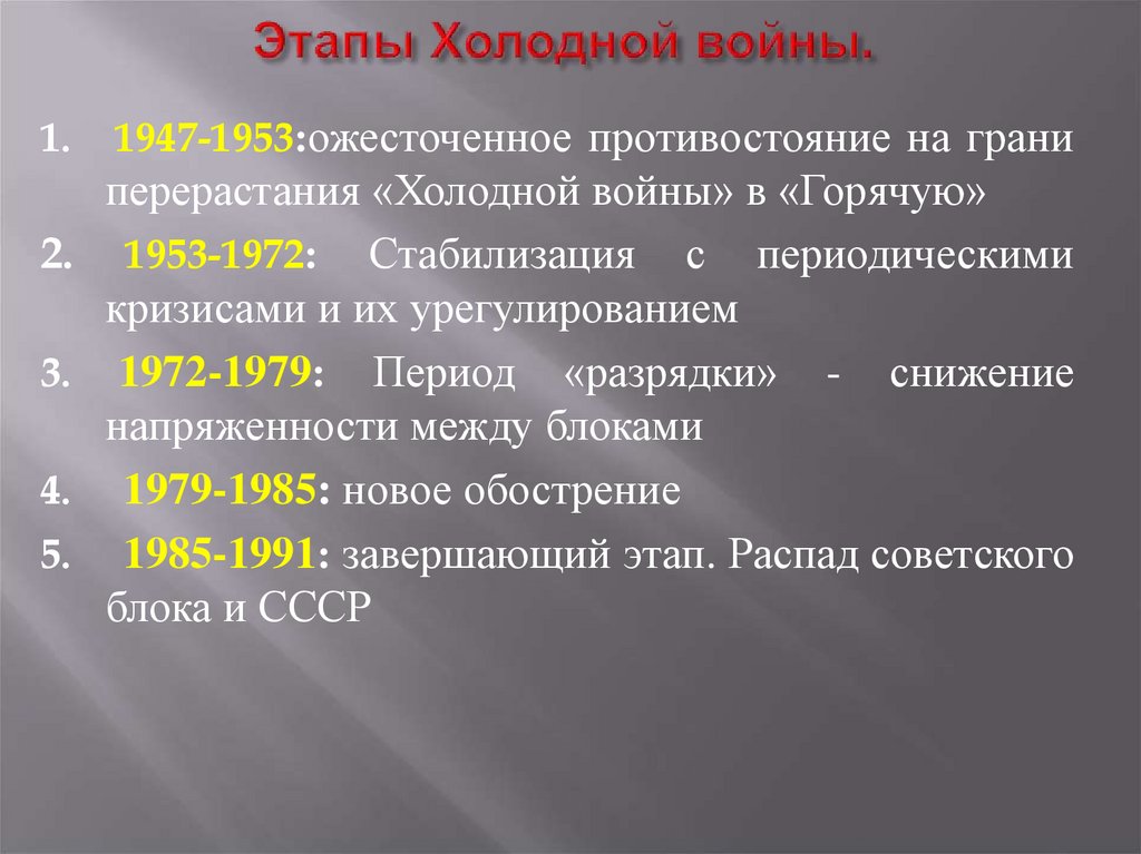 Дата холодной. Этапы холодной войны. Этапы холодной войны кратко. Холодная война кратко. Итоги холодной войны.