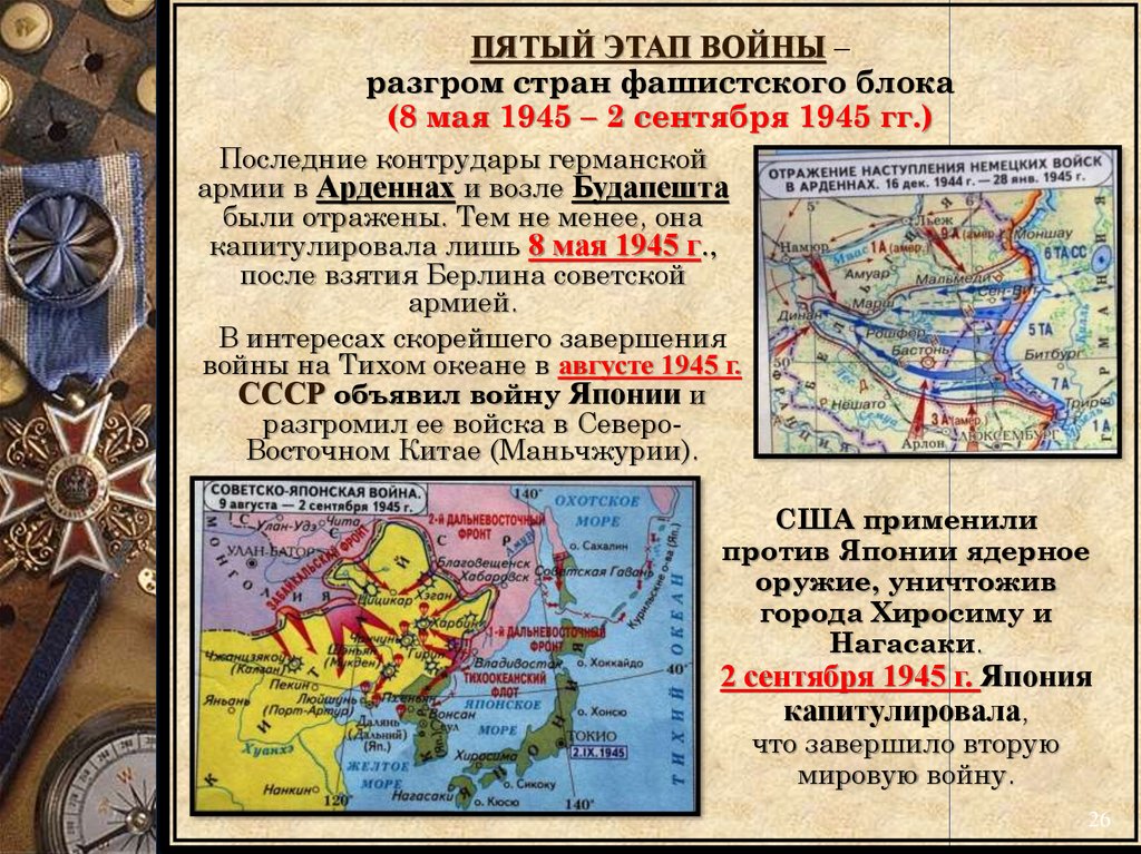 Вторая мировая война 1939 1945 гг презентация 10 класс