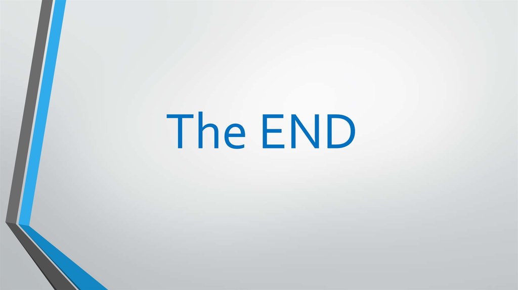 The END